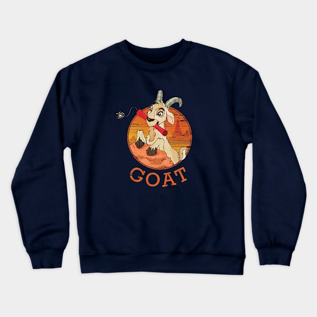 G.O.A.T. Crewneck Sweatshirt by Heyday Threads